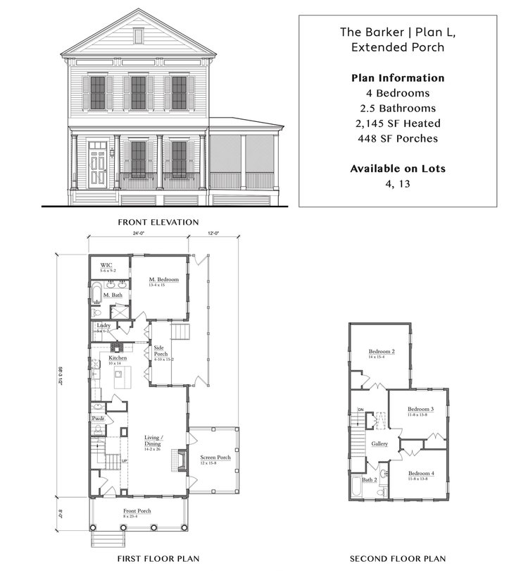 Barker Plan L Extended